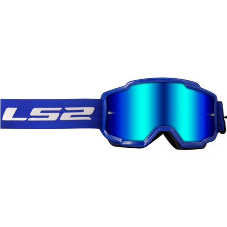 LS2 Gogg Charger Bk/bl BL Iridium