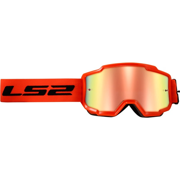 LS2 Gogg Charger Bk/hivis OG PI GOL Iridium
