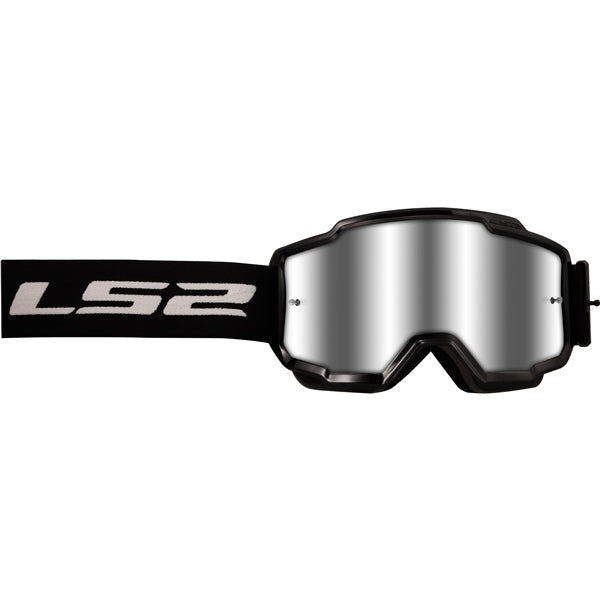LS2 Gogg Charger BK SI Iridium