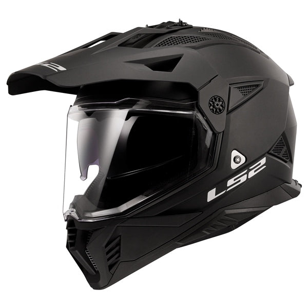 LS2 Helm Blaze II Solid W/sunv MAT BK M