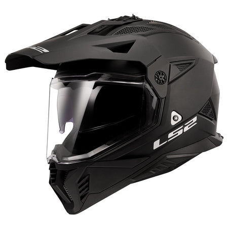 LS2 Helm Blaze II Solid W/sunv MAT BK M