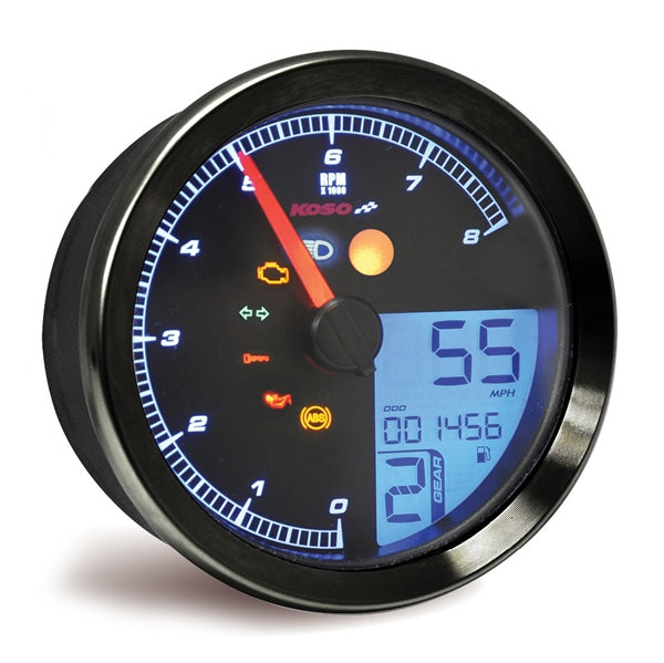 Koso Gauge Tnt-b Meter BK Bezel YAM