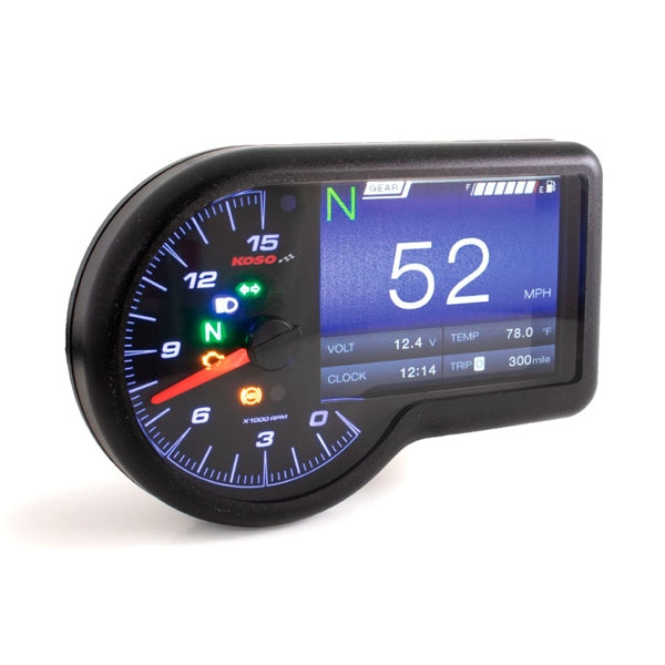 Koso Meter Multi-function RX-3 TFT BK