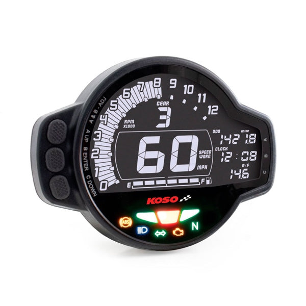 Koso Meter Multi-function MS-01 BK