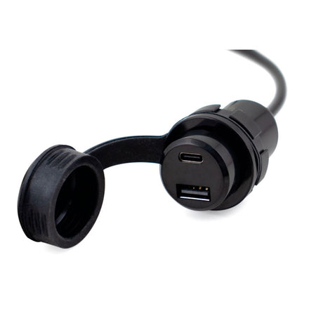 Koso Dual Port USB Charger Type A + C
