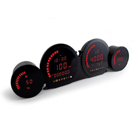 Koso Gauge LED HD-03L KIT RD Harley