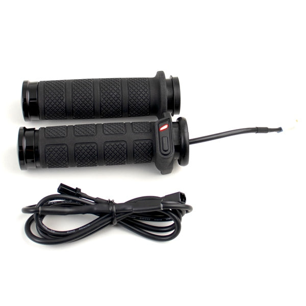 Koso Heated Grip Titan II Elect Throttle BK