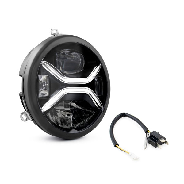 Koso Headlight LED Zenith Harley