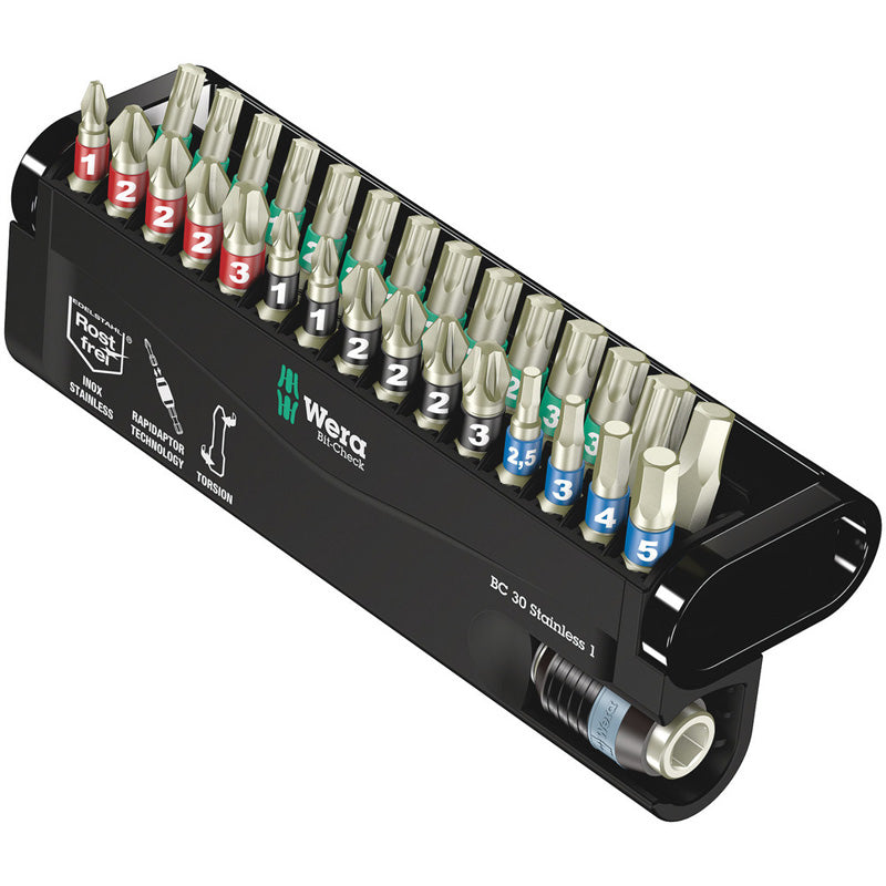 Wera BIT CHECK 30 STAINLESS