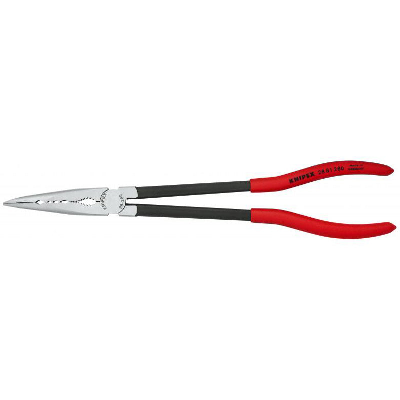 Knipex EXTRA LONG NEEDLE NOSE PLIERS, 45° ANGLED JAWS 11"