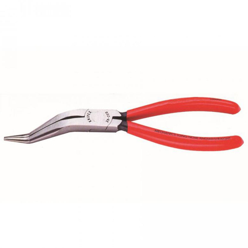 Knipex LONG NOSE PLIERS W/O CUTTER, DOUBLE ANGLED