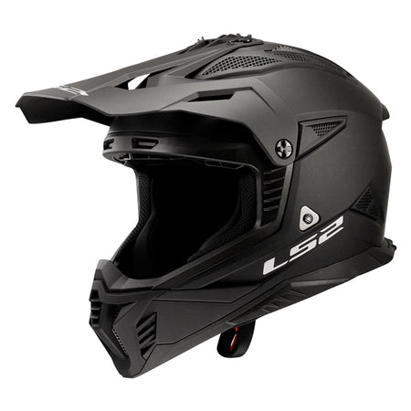 LS2 Helm Gate II Solid MAT BK XL