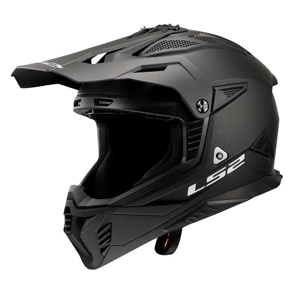 LS2 Helm Gate II Solid MAT BK 3XL