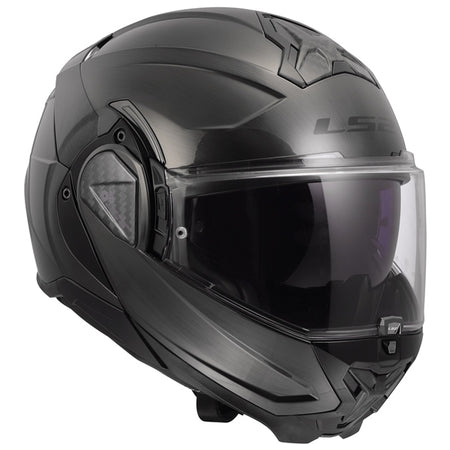 LS2 Helm Advant II Jeans W/sunv Gloss GY XS