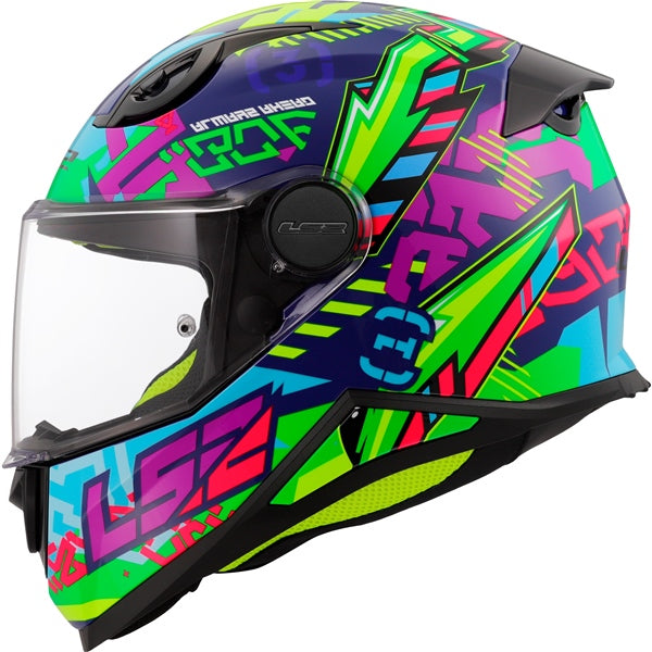 LS2 Helm KID Svent Bl/gr L