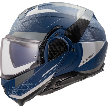 LS2 Helm Advant II Astral MAT Navy Bl/gy 3XL