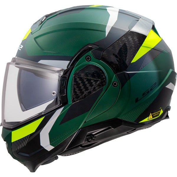LS2 Helm Advant II Triple MAT Olive S