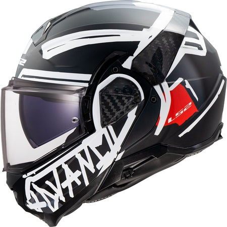 LS2 Helm Advant II Tape MAT BK S