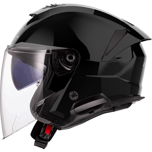 LS2 Helm Verso II Solid Gloss BK S