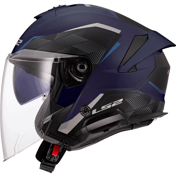 LS2 Helm Verso II AIR MAT Navy BL 2XL