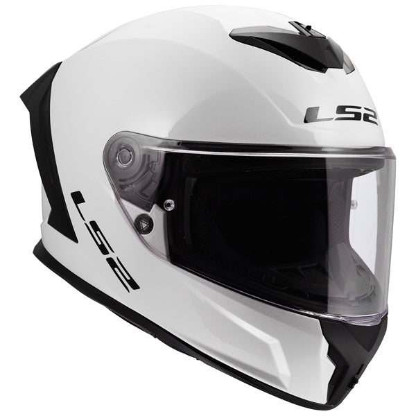 LS2 Helm Rapid III Solid Gloss WH L
