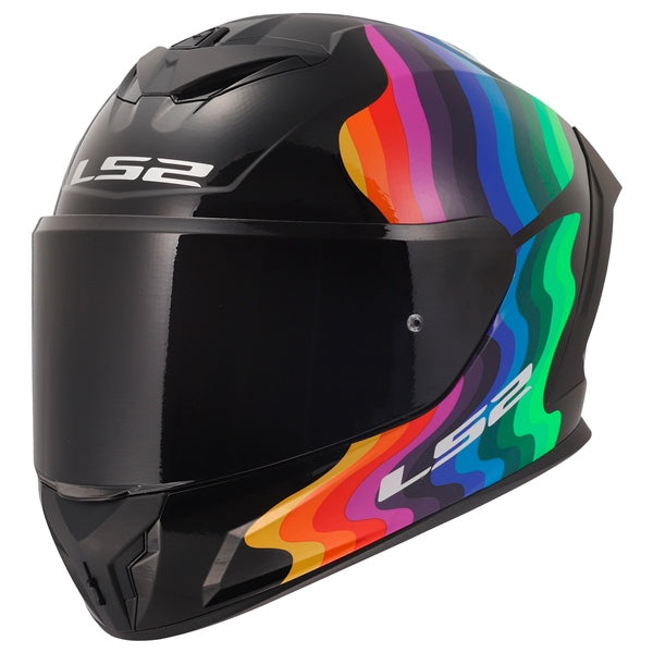 LS2 Helm Rapid III Flow BK Multi 2XS
