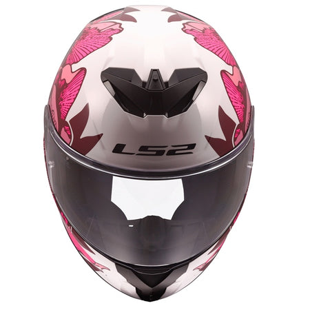 LS2 Rapid III Full-Face Helmet - Poppies II