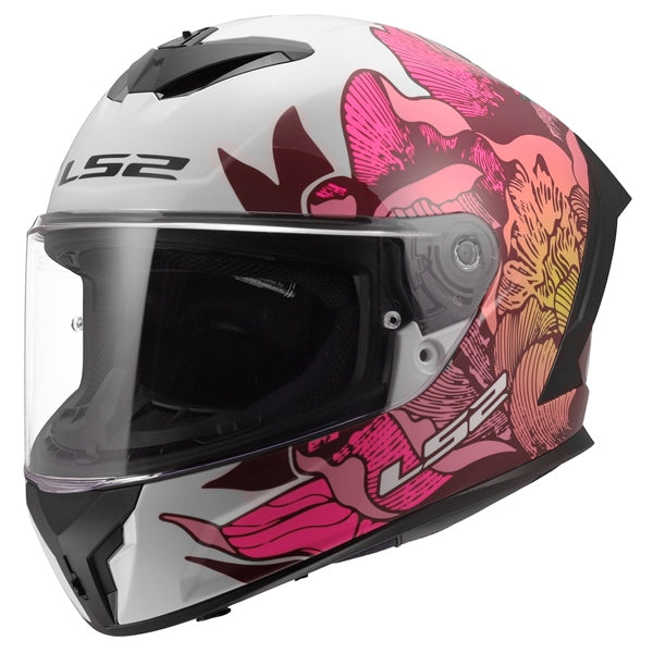 LS2 Rapid III Full-Face Helmet - Poppies II