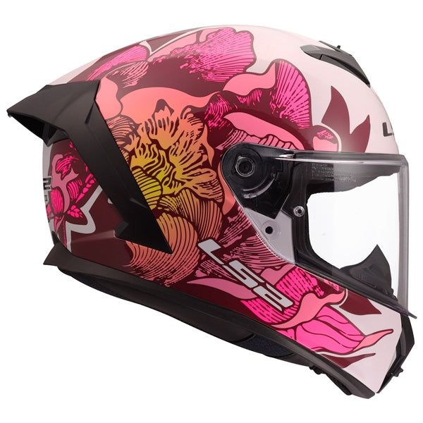 LS2 Rapid III Full-Face Helmet - Poppies II