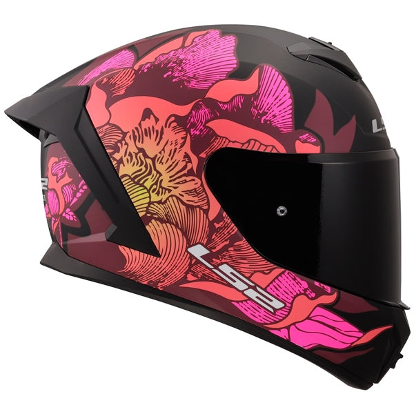 LS2 Rapid III Full-Face Helmet - Poppies II