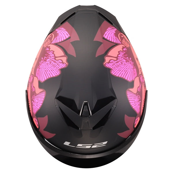 LS2 Rapid III Full-Face Helmet - Poppies II