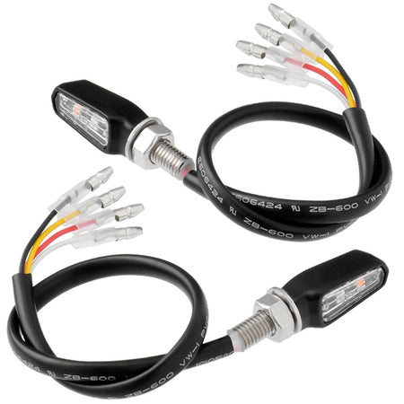 DRC/Zeta/Unit Flasher 701 LED 12V Og/rd QTY2