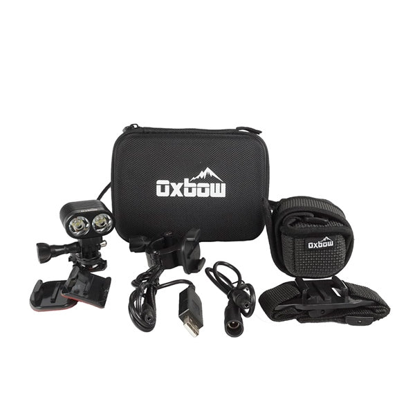 OxbowGear Helmet Light W/ Battery & Mount