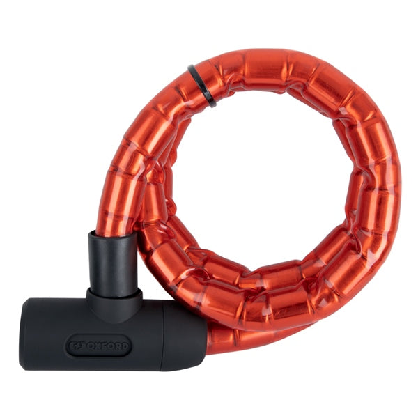 OxfordProducts Cable Lock Barrier Amoured 1.4mx25mm RD