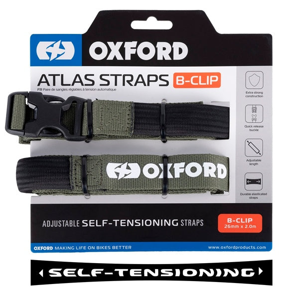 OxfordProducts Strap B-clip 26MM X 2M Lichen QTY2