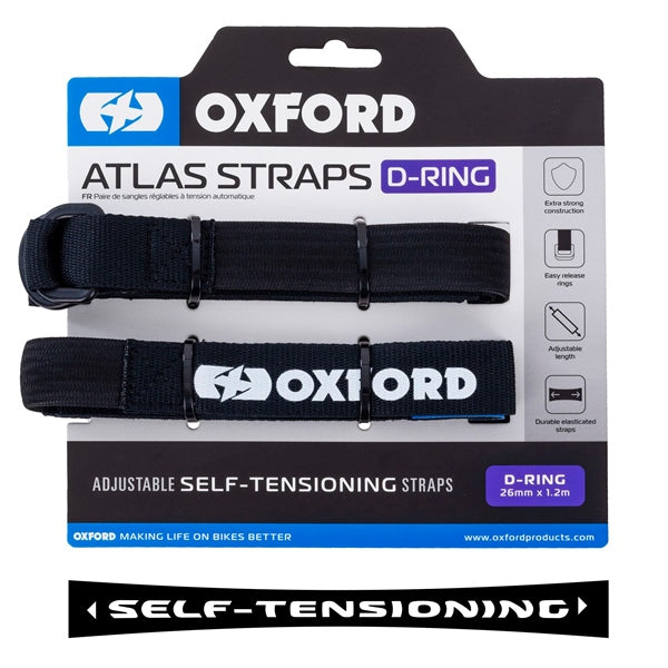 OxfordProducts D-ring Atlas 26MM X 1.2MM BK QTY2