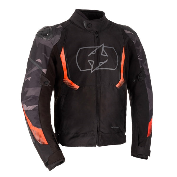 OxfordProducts Jacket Omega 1.0 D2D MS Bk/camo/rd S