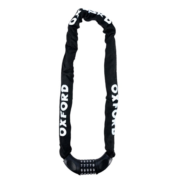 OxfordProducts Chain Lock Combi 6MM X 0.9M Round