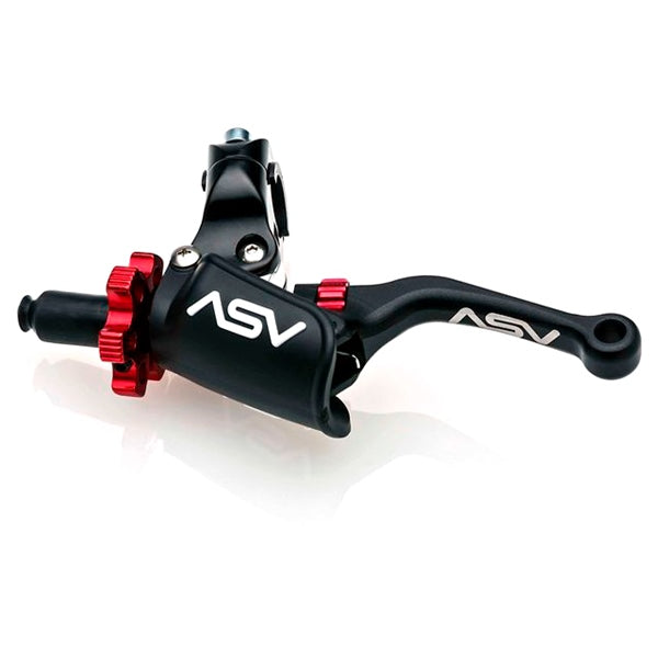 ASV Clutch Lever Short C6 W/hstart Perch BK