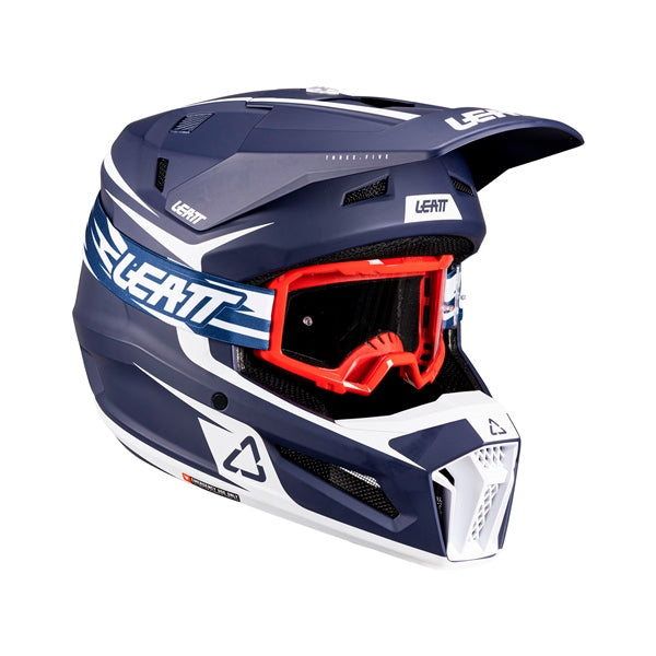 Leatt Helm Moto 3.5 V26 KIT JR BL