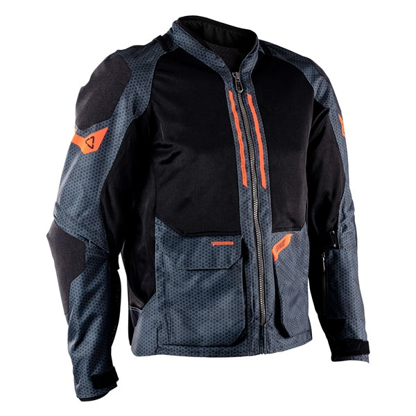 Leatt Jacket ADV Flowtour 4.5 Short Iron GY XL