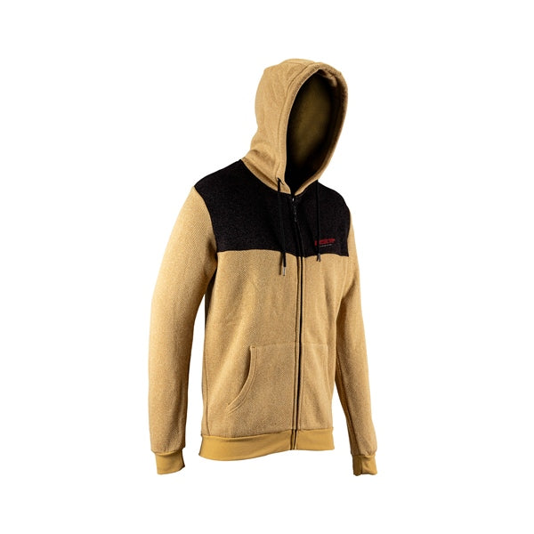 Leatt Hoodie ZIP Tech Brass M