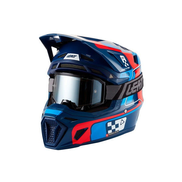 Leatt Helm Moto 8.5 V27 KIT Bl/rd XL