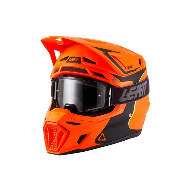 Leatt Helm Moto 8.5 V27 KIT Fire OG