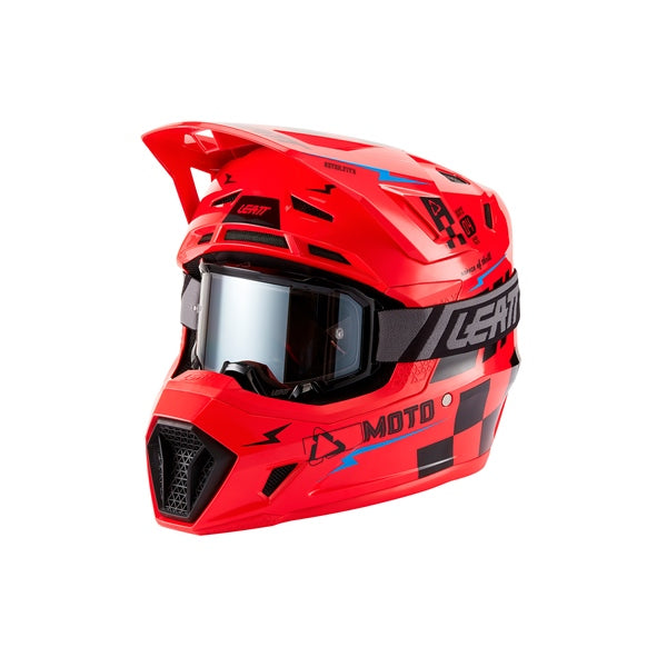 Leatt Helm Moto 7.5 V27 KIT RD S