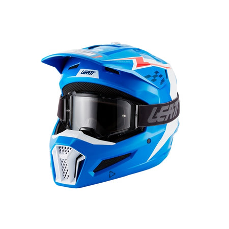 Leatt Helm Moto 3.5 V27 KIT BL S