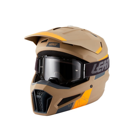 Leatt Helm Moto 3.5 V27 KIT Khaki BRW XL