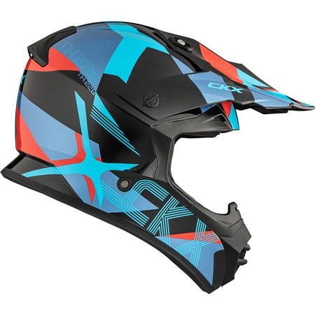 CKX Helm TX228 Lord Bl/rd Gloss 2XL