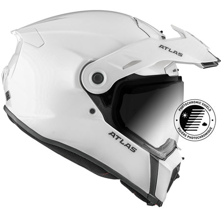 CKX Helm Atlas SLP Solid Pearl WH Gloss XL