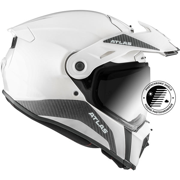 CKX Helm Atlas SLP Solid Carb WH Gloss 2XL